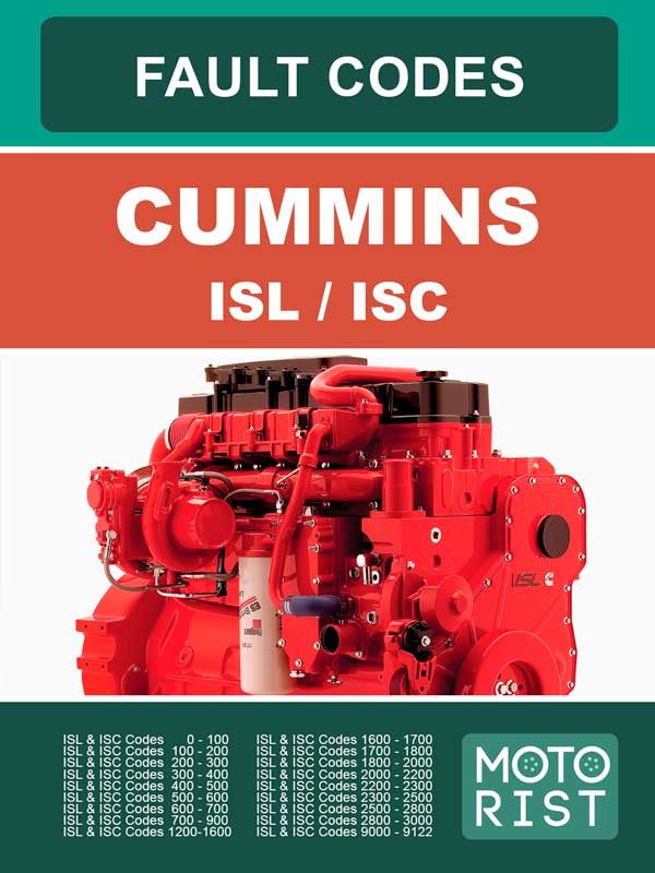 dtc fault codes for cummins isl & isc