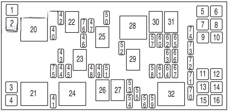 ford freestar windstar 2004 2007 fuse layout 4 2024 12 06 13 50 52