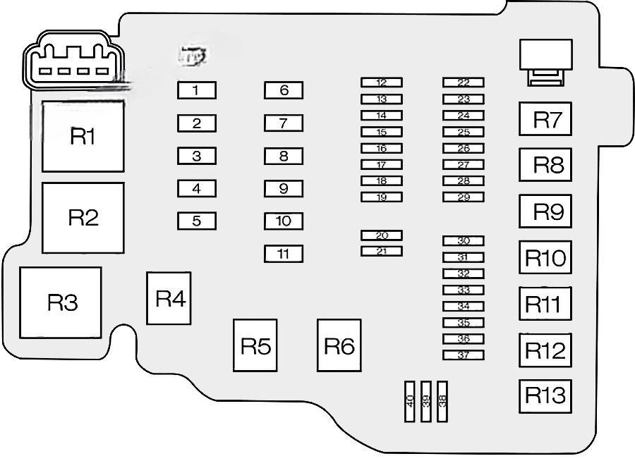 ford transit courier tourneo courier 2014 2020 fuse layout 4 2024 12 07 15 10 35