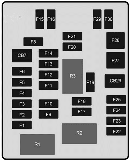 holden caprice wn holden statesman wn 2013 2017 fuse layout 2 2024 12 13 09 57 27