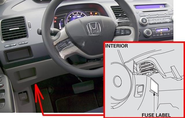 honda civic hybrid 2006 2011 fuse layout 1 2024 12 17 09 25 14