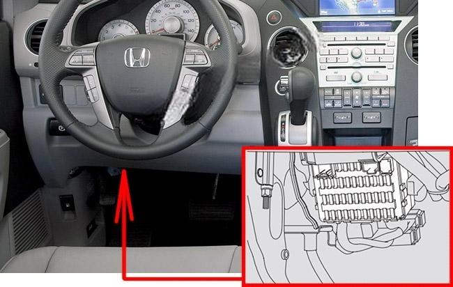 honda pilot 2009 2015 fuse layout 1 2024 12 17 22 10 04