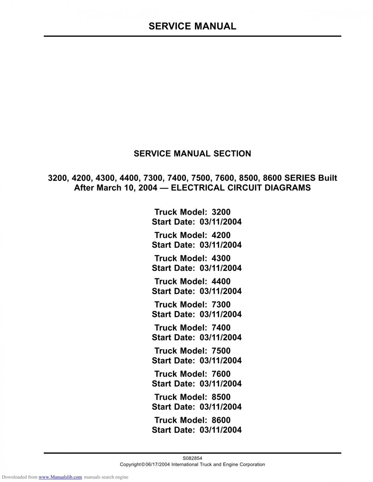 international 3200, 4100, 4300, 4400, 7300, 7400, 7500, 7600, 7700, 8500, 8600 troubleshooting guide