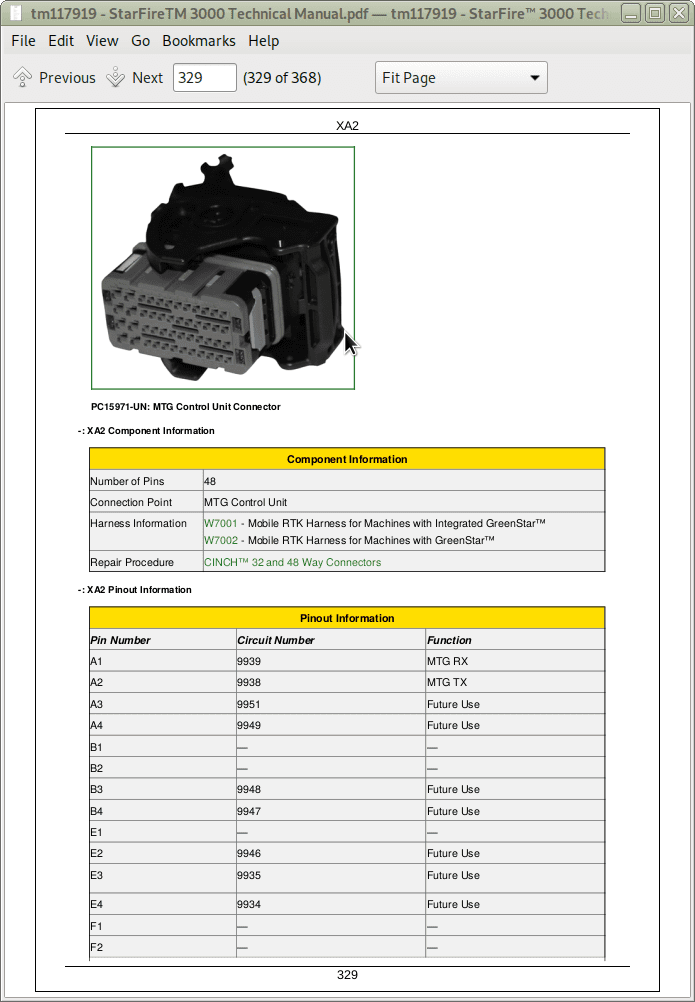 john deere dtc list starfire 3000 rw00482,0000085 19 20121030