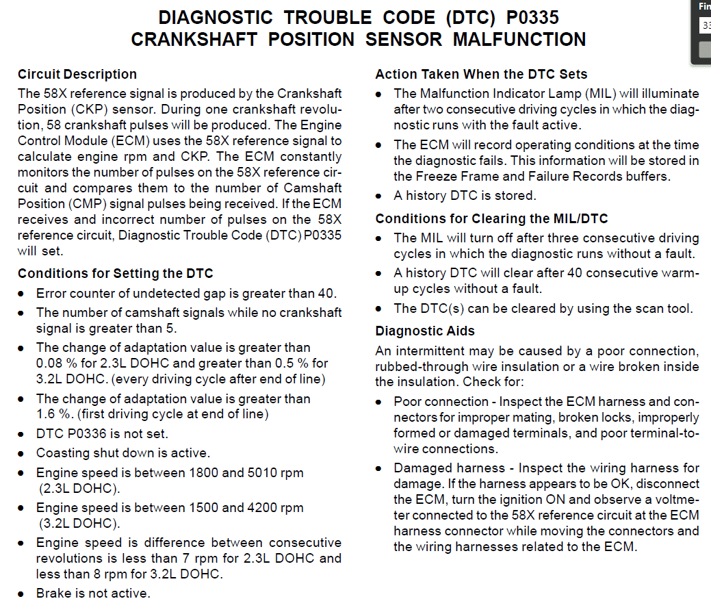 ssang yong action fault codes dtc