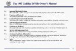 1997 cadillac deville owner's manual