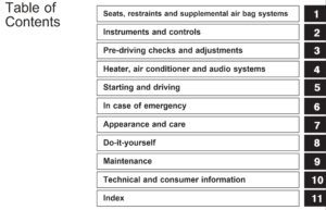 1998 nissan pathfinder owner's manual