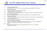 1999 cadillac deville owner's manual