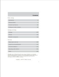 1999 ford f250 owner's manual