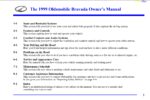 1999 oldsmobile bravada owner's manual