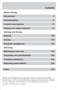 2000 ford e450 owner's manual