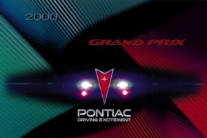 2000 pontiac grand prix owner's manual