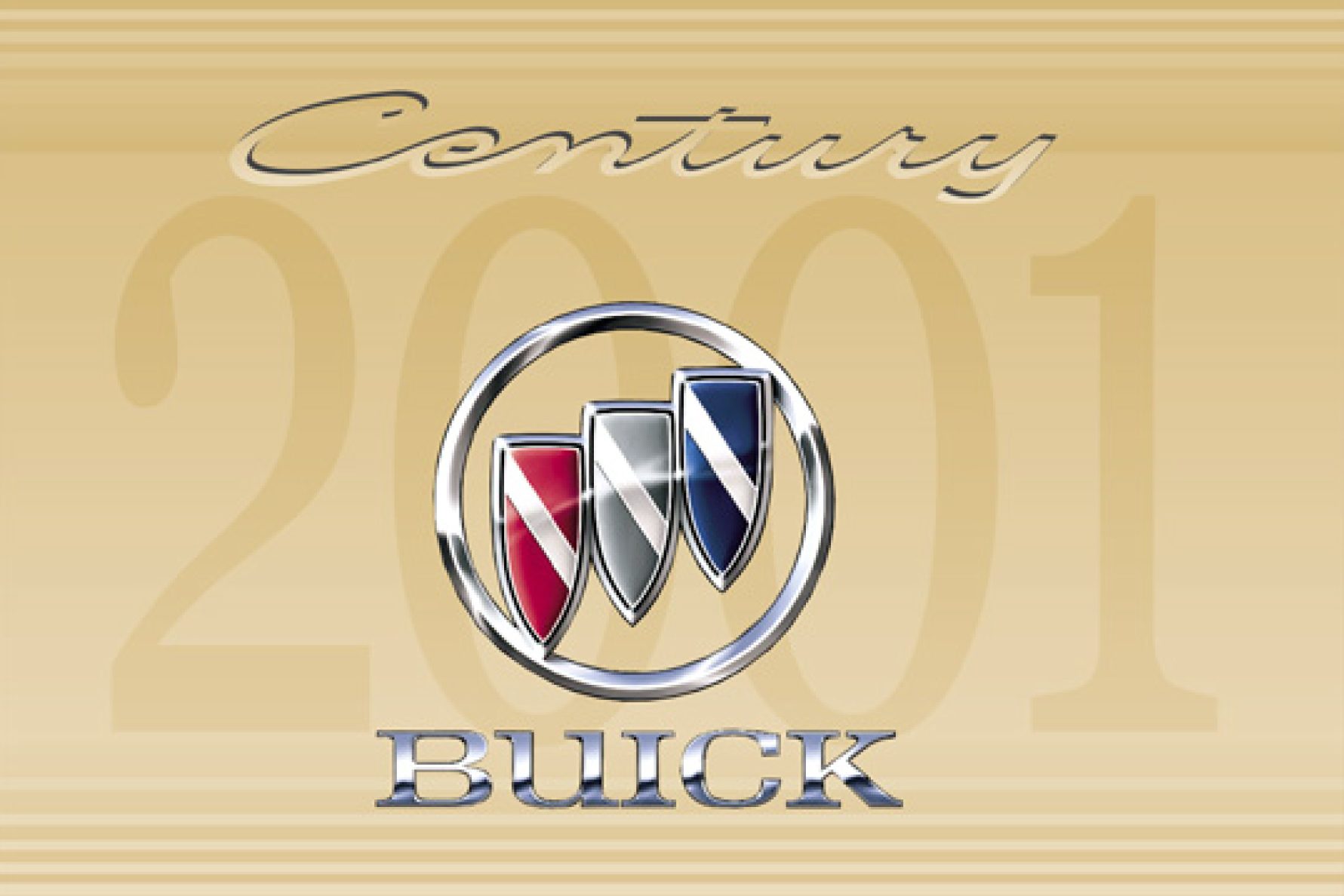 2001 buick century owner's manual