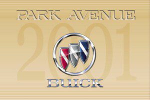 2001 buick park avenue owner's manual