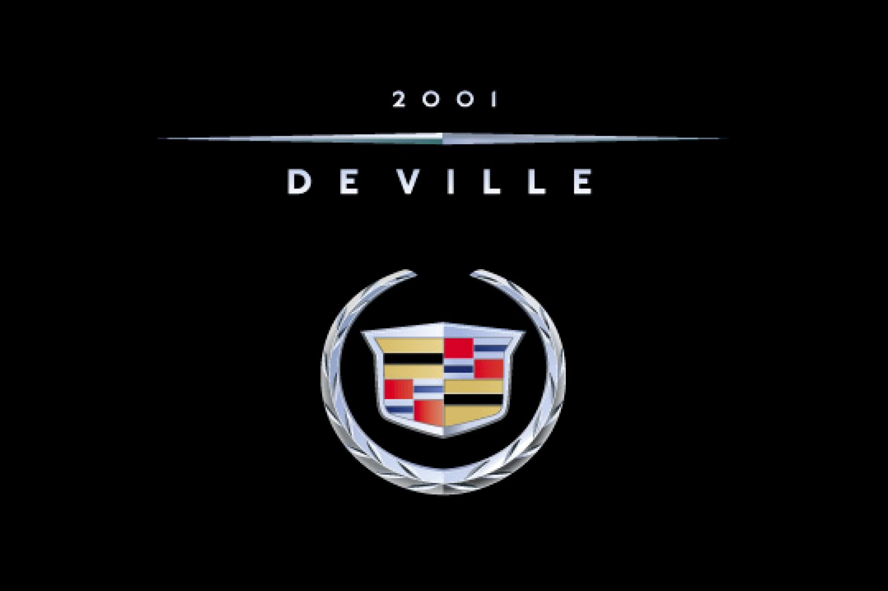 2001 cadillac deville owner's manual