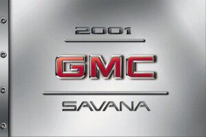 2001 gmc savana owner's manual