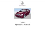 2001 mercedes benz c class owner's manual