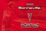 2001 pontiac bonneville owner's manual