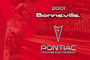 2001 pontiac bonneville owner's manual