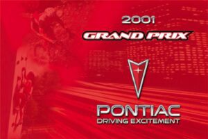 2001 pontiac grand prix owner's manual