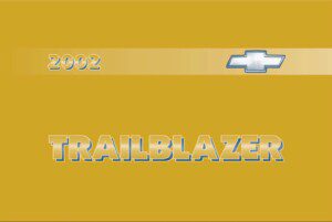 2002 chevrolet trailblazer owner's manual