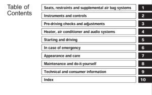 2002 nissan xterra owner's manual