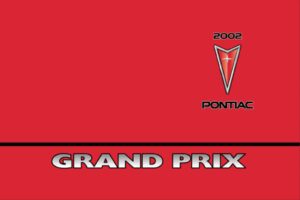 2002 pontiac grand prix owner's manual