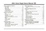 2004 buick regal owner's manual