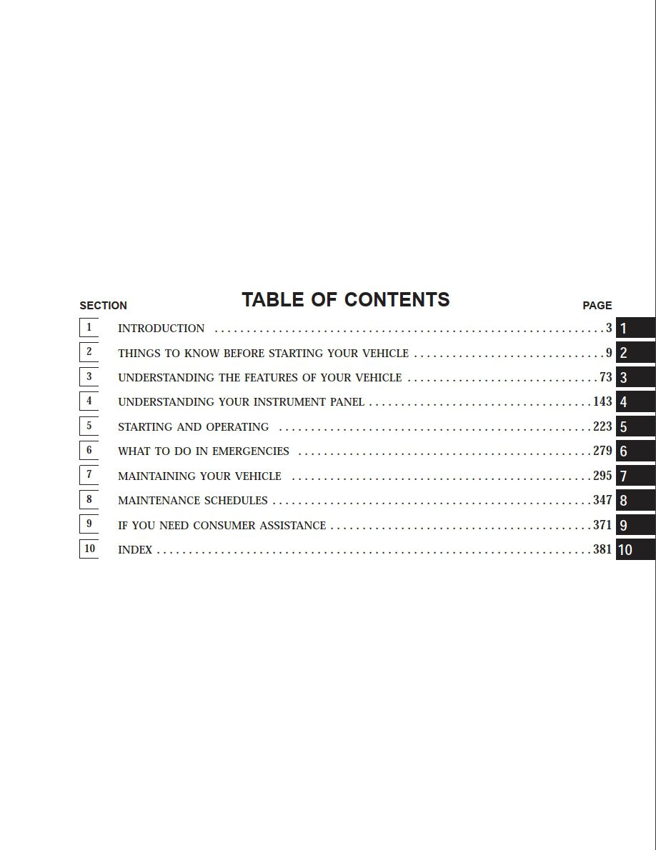 2004 dodge grand caravan owner's manual