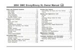 2004 gmc envoy owner's manual