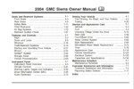 2004 gmc sierra owner's manual