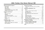 2004 pontiac vibe owner's manual