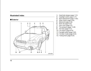 2004 subaru baja owner's manual