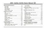 2005 cadillac deville owner's manual