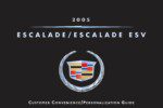 2005 cadillac escalade owner's manual