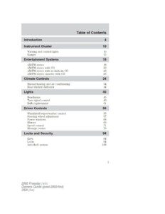 2005 ford freestar owner's manual