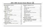 2005 gmc savana owner's manual