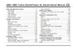 2005 gmc yukon xl owner's manual