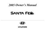 2005 hyundai santa fe owner's manual