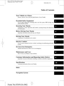 2005 mazda rx8 owner's manual