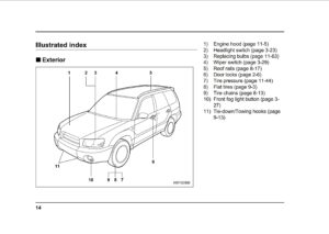 2005 subaru forester owner's manual