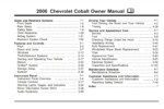 2006 chevrolet cobalt owner's manual