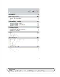 2006 ford escape hybrid owner's manual