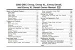 2006 gmc envoy owner's manual