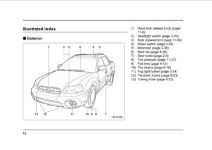 2006 subaru baja owner's manual