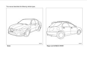 2006 subaru impreza wrx owner's manual