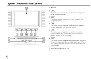 2006 subaru legacy and outback navigation system owner's manual