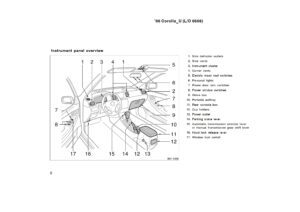 2006 toyota corolla owner's manual