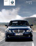 2007 bmw 5 series owner's manual