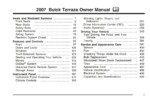 2007 buick terraza owner's manual